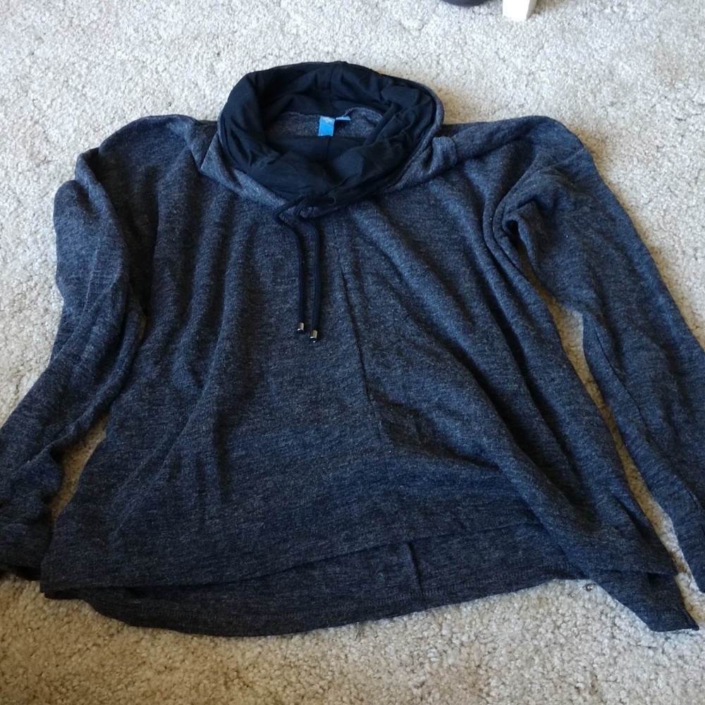 Cowl Neck Active wear Sweater